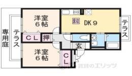 セジュールＬ３間取り図面