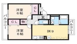 セジュールＬ３間取り図面