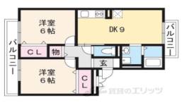 セジュールＬ３間取り図面