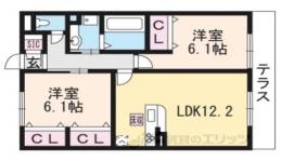 フリーデSTA間取り図面