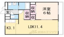 メゾンラピュタ間取り図面
