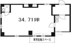 セブンロード１Ｆ店舗間取り図面