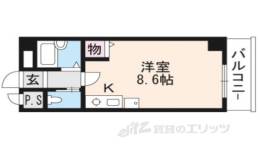 イクスピリオド京都河原町間取り図面
