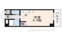 イクスピリオド京都河原町間取り図面