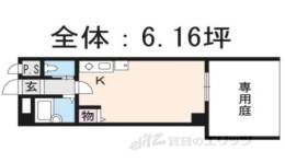 イクスピリオド京都河原町間取り図面