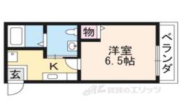 アパートメント二条城間取り図面