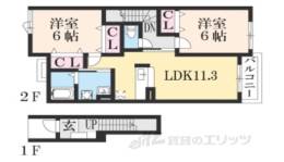 ネオ・ソレイユ間取り図面
