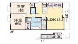 翔タイム２間取り図面