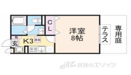 アルコニー間取り図面