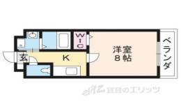 サクシード伏見駅南間取り図面