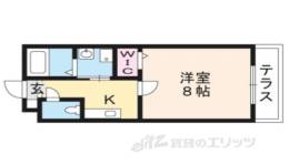 サクシード伏見駅南間取り図面