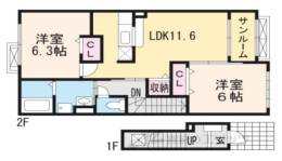 グラン・シャリオ間取り図面