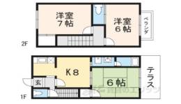 かぎやハイツ・ニシムラ間取り図面
