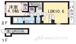 メゾンサンセ間取り図面