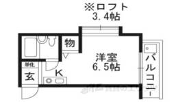 リバーパレス鴨川間取り図面