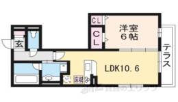シェモワ　Ａ棟間取り図面