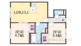 グランリーベ間取り図面