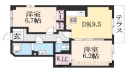 メゾンアルブル間取り図面