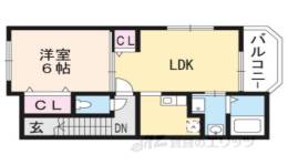 サンフェリシアン綾部駅前間取り図面