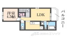 サンフェリシアン綾部駅前間取り図面