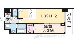 プレデコート西京極間取り図面