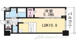 プレデコート西京極間取り図面