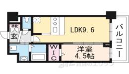 プレデコート西京極間取り図面