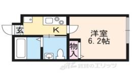 ボチボチ烏丸間取り図面