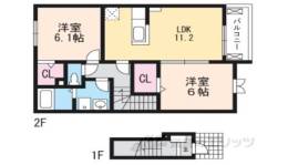 ディオーネ・ジエータ甲賀間取り図面