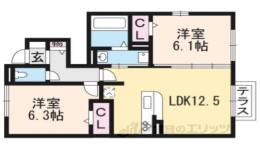 ハイドランジア加茂間取り図面