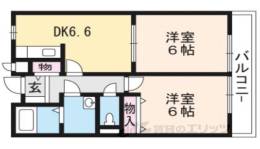 クラフィーＢ間取り図面