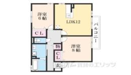リビングタウン水口Ｂ棟間取り図面