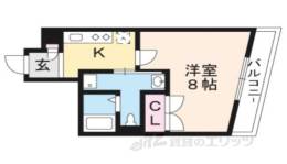 アンシェンヌ京都衣笠間取り図面