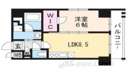 ベラジオ四条通間取り図面
