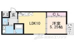 フォルトゥーナ毘沙門町間取り図面