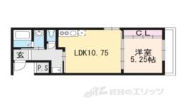 フォルトゥーナ毘沙門町間取り図面