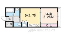 フォルトゥーナ毘沙門町間取り図面