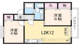 アグリンビレッジＣ棟間取り図面