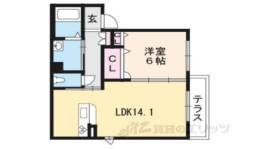 シャーメゾン太秦広隆寺間取り図面
