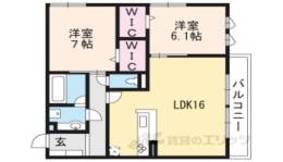 セジュールオッツGT長岡京間取り図面
