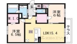 セジュールオッツGT長岡京間取り図面