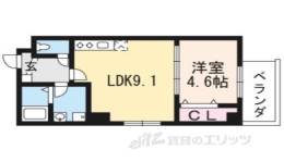 Ｍｏｒｅ五条２間取り図面
