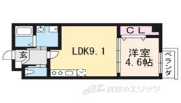 Ｍｏｒｅ五条２間取り図面