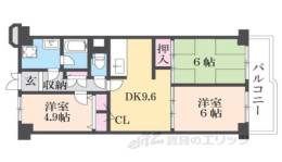 ユニハイム四条梅津間取り図面