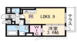 シンフォニー久津川間取り図面