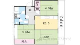 保津川団地１０号棟間取り図面