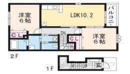 ラッフィナートＡ間取り図面