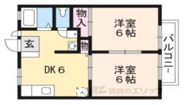 コーポアイリス間取り図面