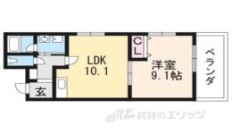 クレアーレ五条大宮間取り図面