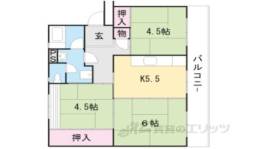 保津川団地２９号棟間取り図面